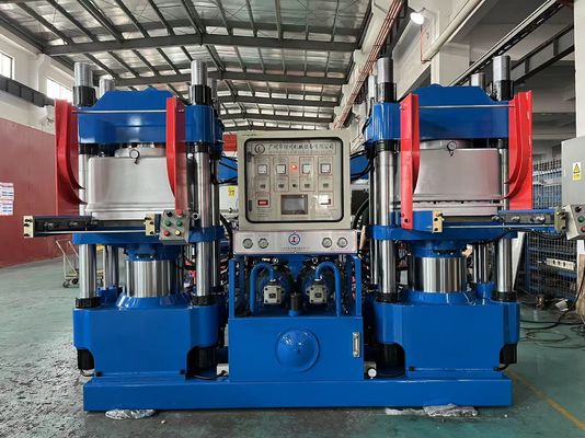 Máquina de prensagem a quente a vácuo de 300 toneladas para fabricação de produtos de borracha de silicone